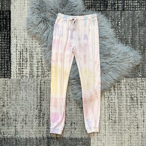 Splendid Girls Pastel Tie Dye Viscose Bamboo Jogger Pants‎ Size 14 NWT